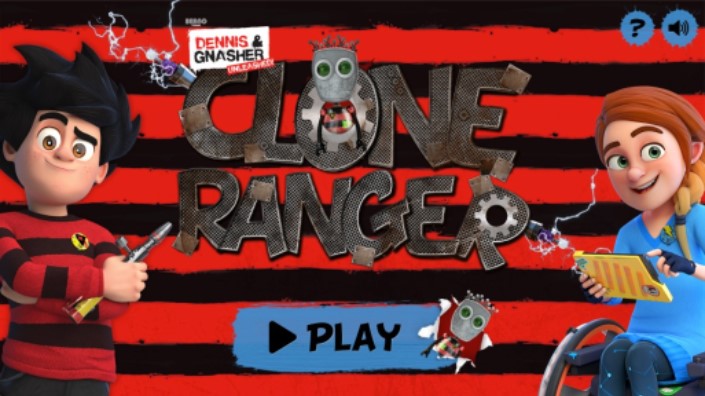 Beano Dennis Gnasher Unleashed Clone Ranger