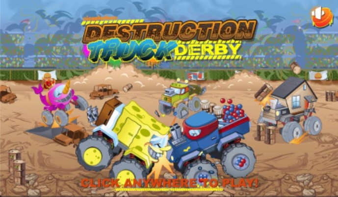 Nickelodeon Destruction Truck Derby