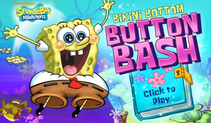 SpongeBob SquarePants Bikini Bottom Button Bash