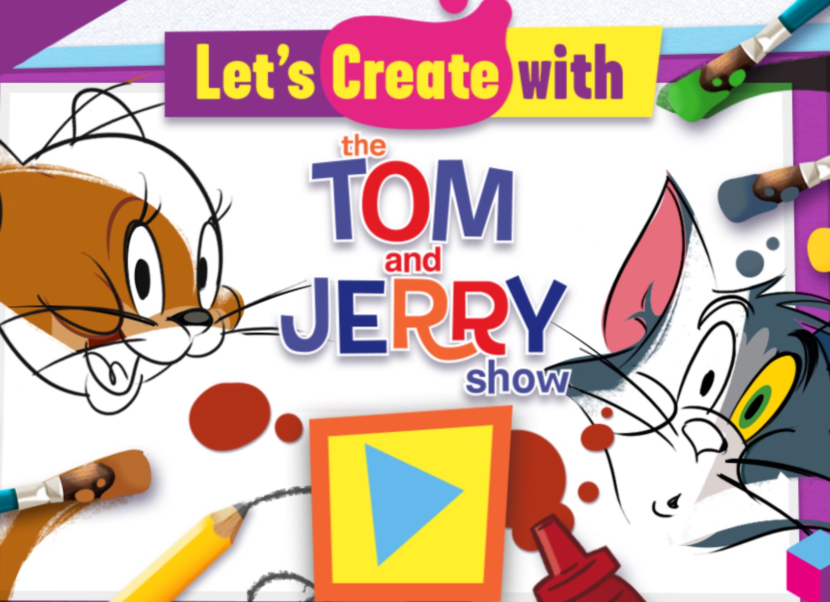 tom and jerry lets create with