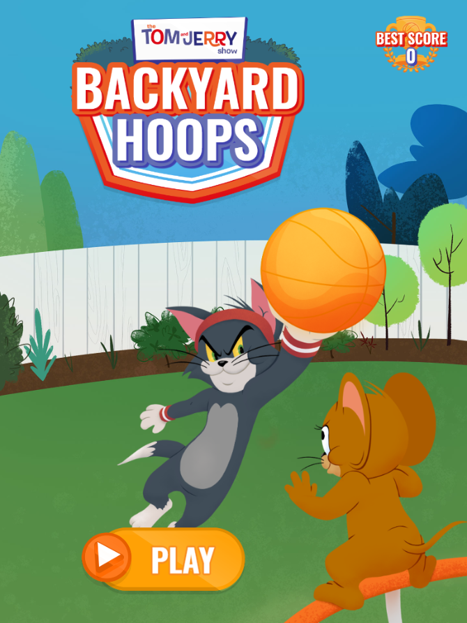 Backyard Hoops – Tom & Jerry Basketball Showdown