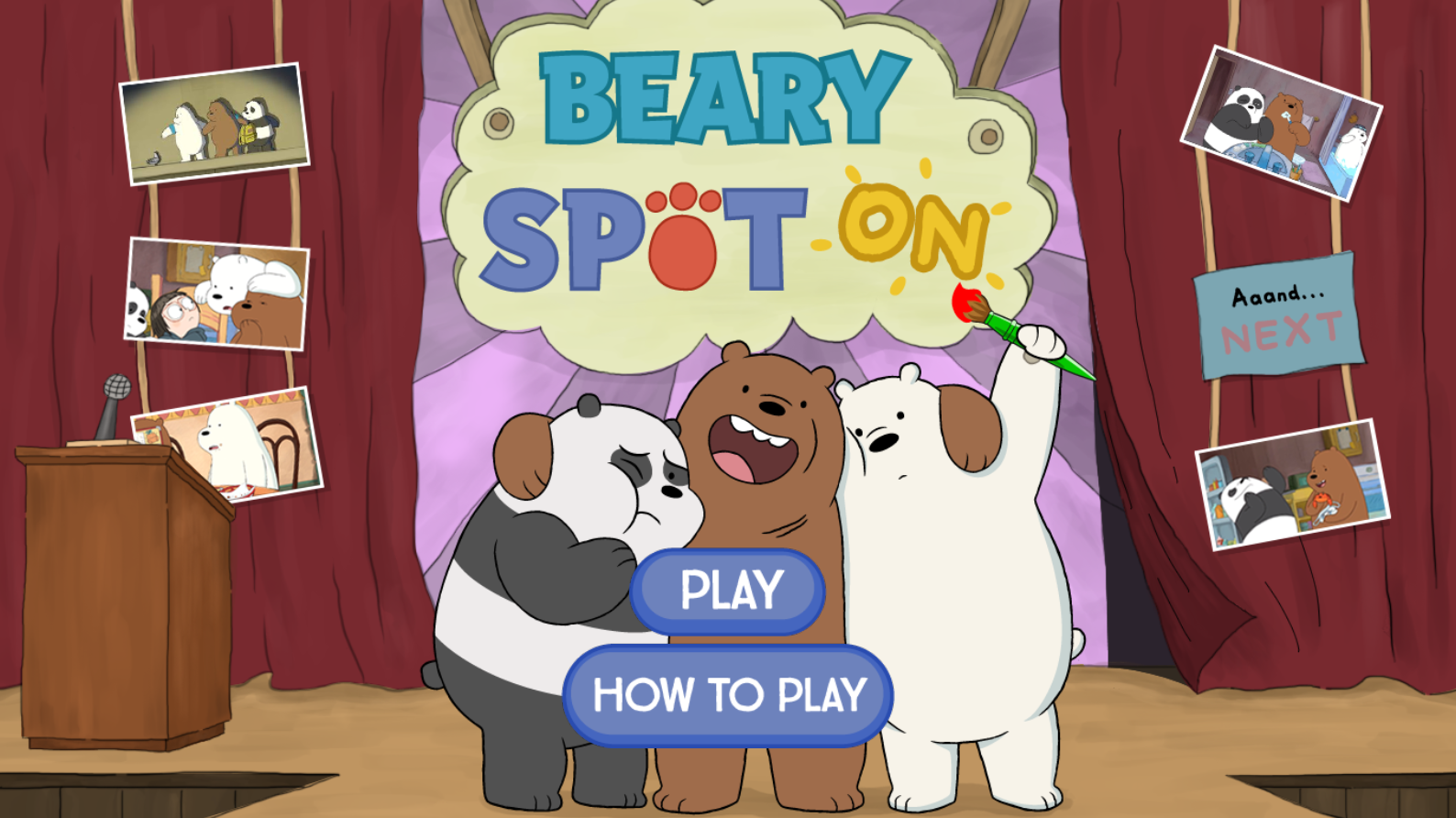 Beary Spot On – We Bare Bears Spot the Difference Challenge