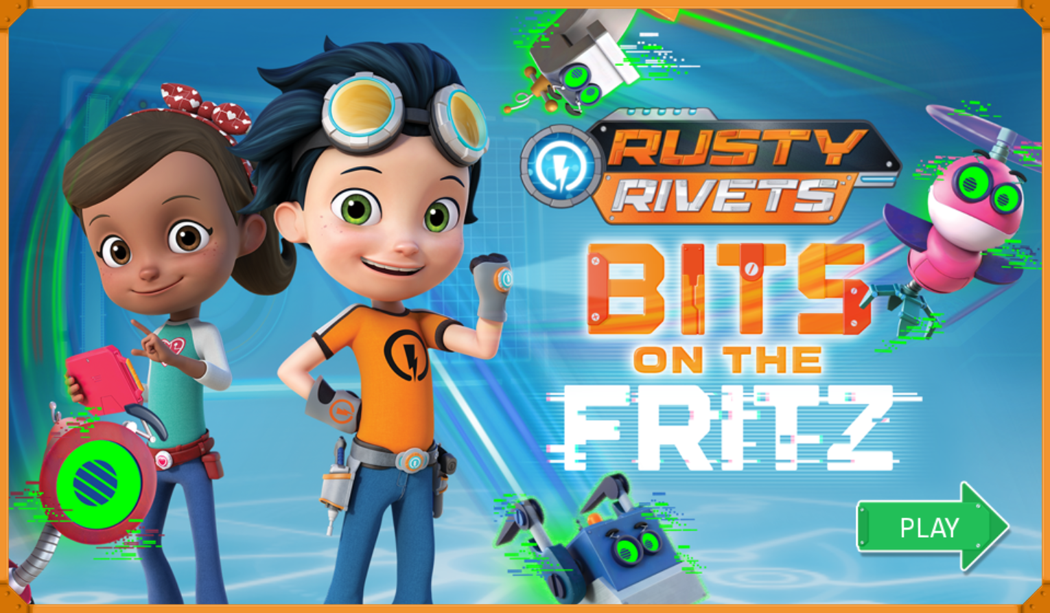 Bits On The Fritz – Rusty Rivets' Cleanup Mission