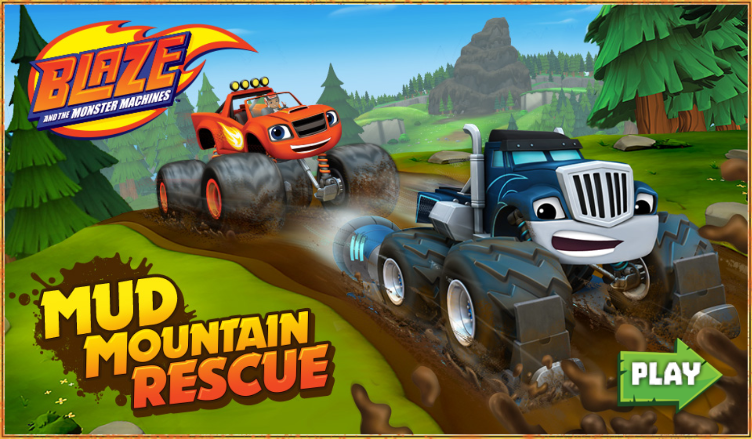 Blaze: Mud Mountain Rescue – High-Speed Monster Machine Adventure