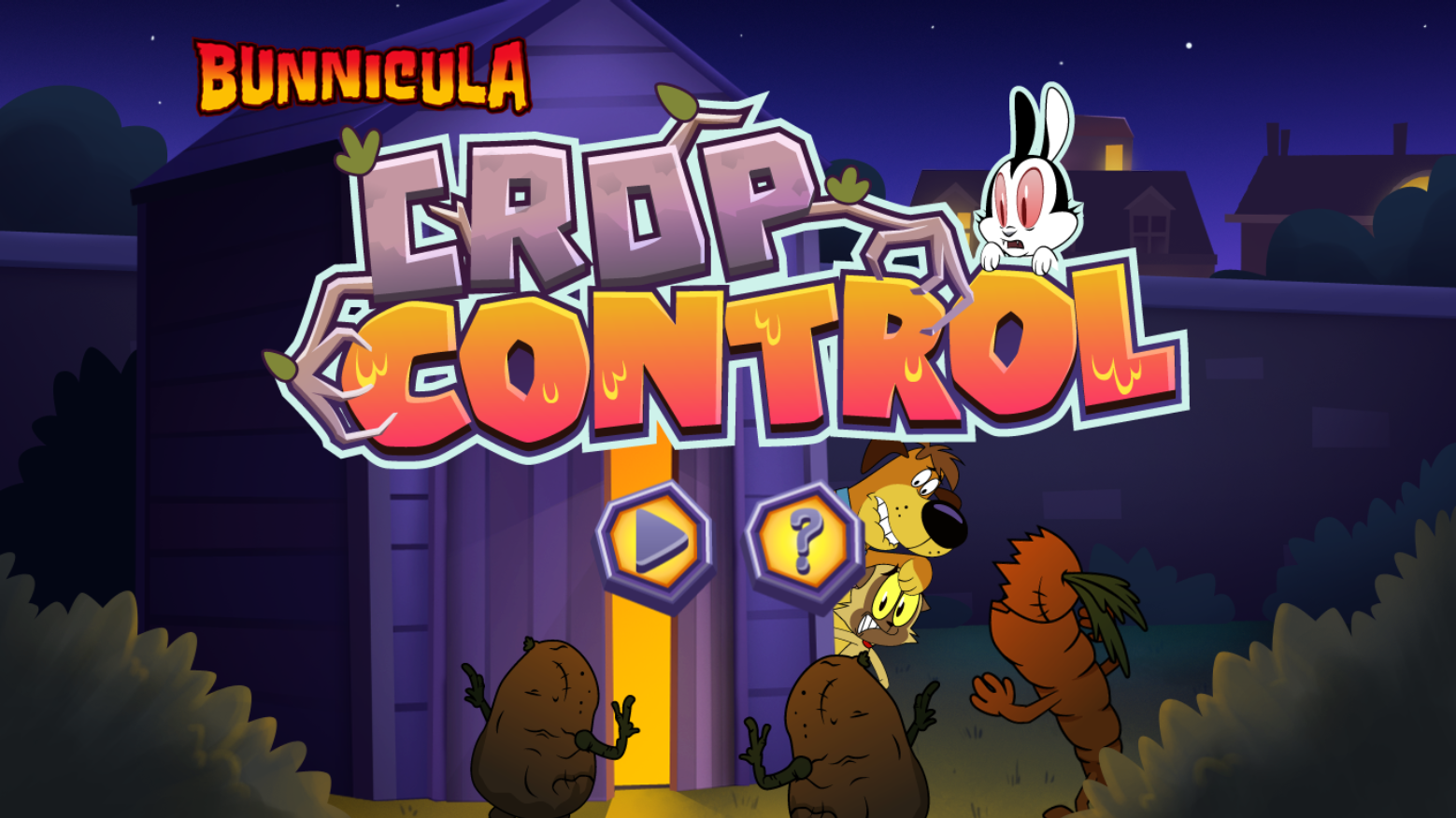 Crop Control – Bunnicula's Vegetable Defense