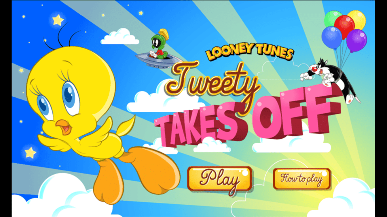 Looney Tunes Tweety Takes Off